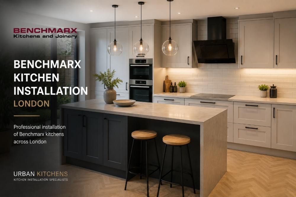 Benchmarx kitchens installation in London