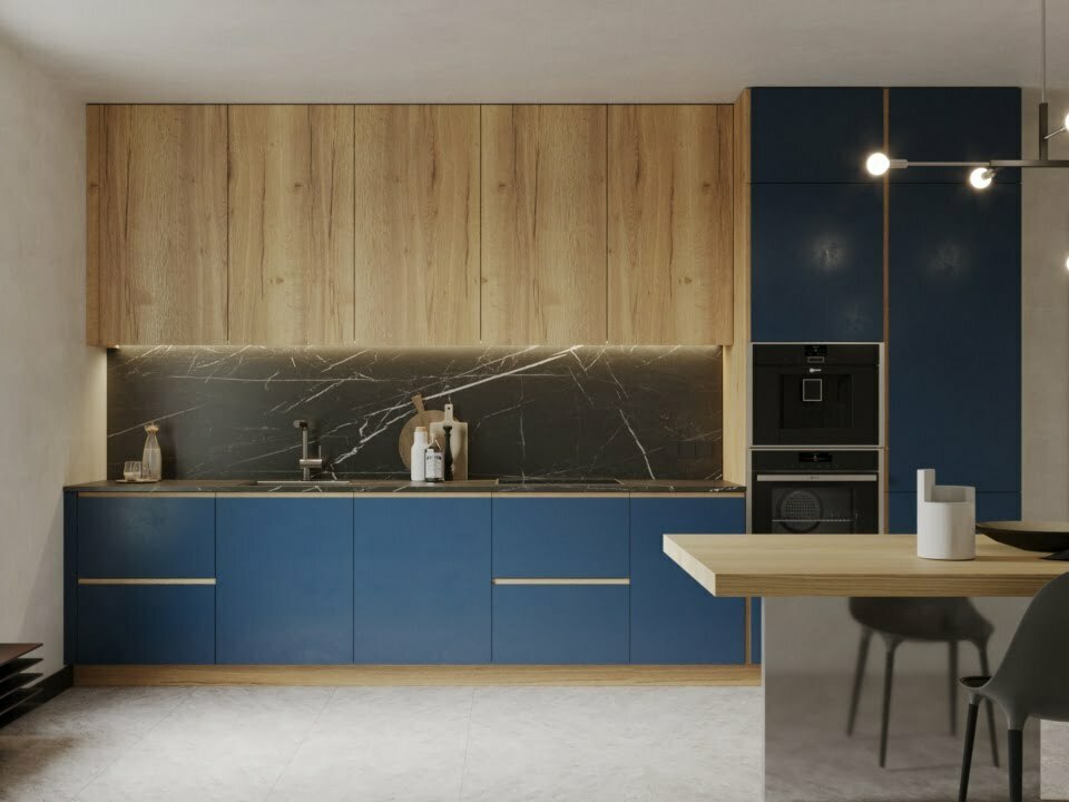Scandinavian style modern kitchens