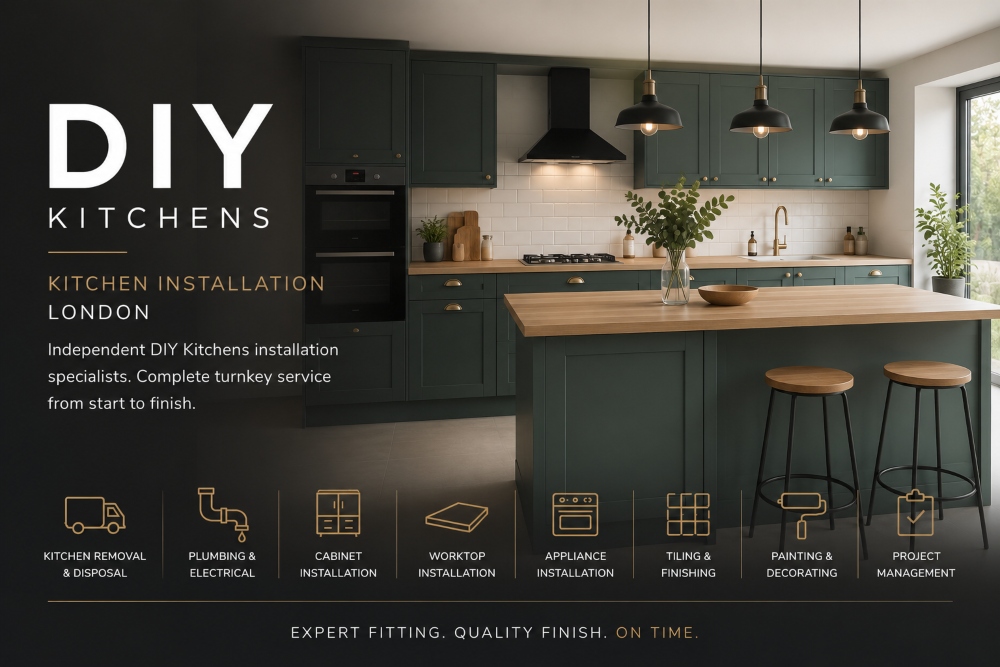 DIY kitchens independent fitters in London