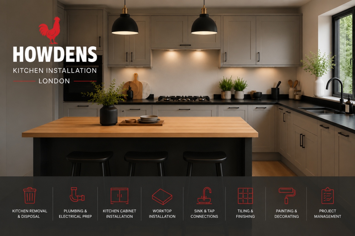 howdens kitchens installations in London