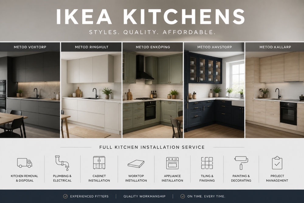Ikean Kitchen installations and independent fitters in London