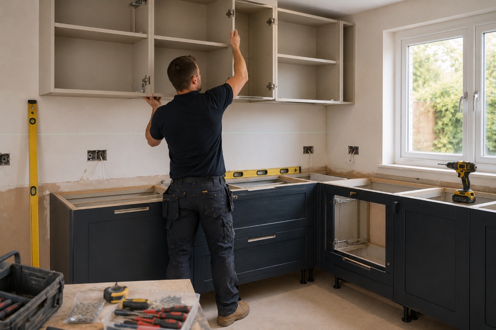 kitchen cabinet installation and fitting London Surrey Kent