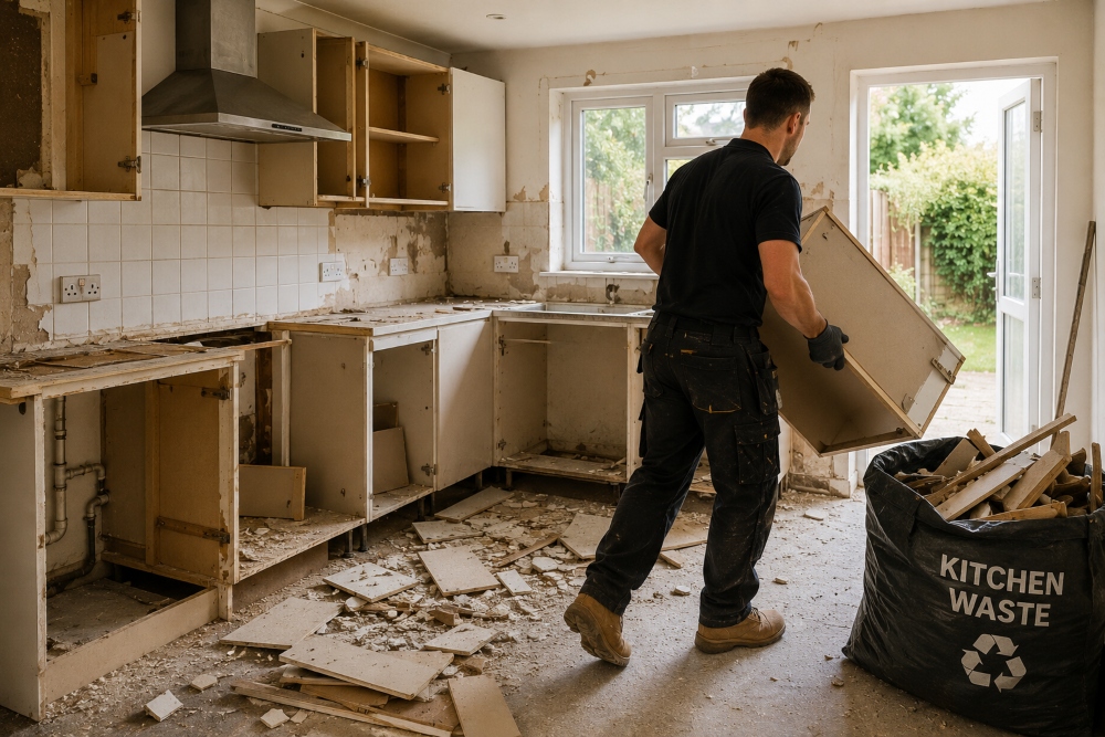 Kitchen removal and disposal services in London