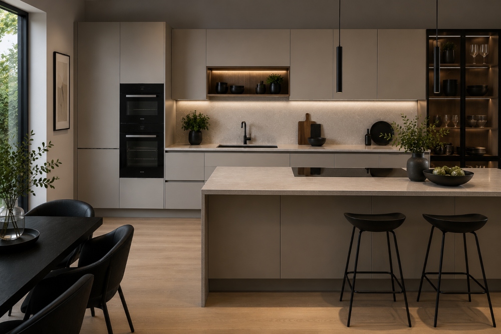 London installations of Nobilia Kitchens