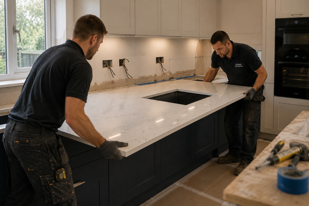worktop installations in London Surrey Kent